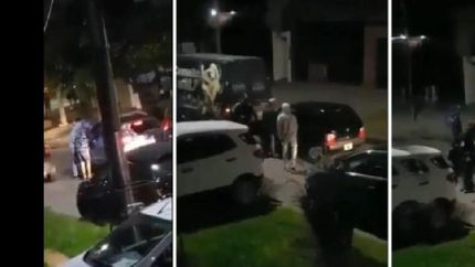 avellaneda: robo pirana a automovilistas