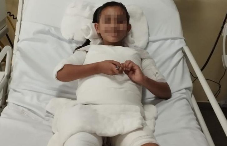 La menor pasó momentos críticos durante su internación.