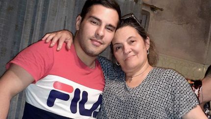 Emanuel Bugallo y su mamá, Gladys Ruiz. Emanuel Bugallo y su mamá, Gladys Ruiz.