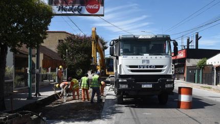 Trabajan sobre el tramo que va desde Soler hasta Brandsen.