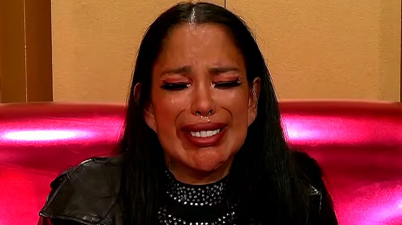 La Maciel, angustiada en la casa de Gran Hermano Generación Dorada. 