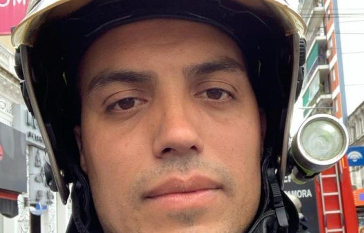 Enrique pudo difundir la actividad de los bomberos.