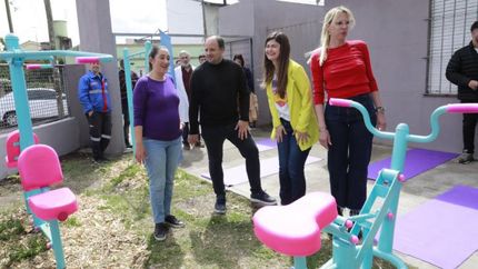 Los vecinos de Lomas pueden hacer gimnasia en los CIS barriales.
