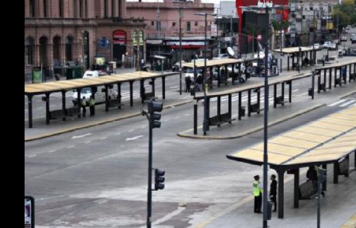 no habrá ningún medio para viajar.