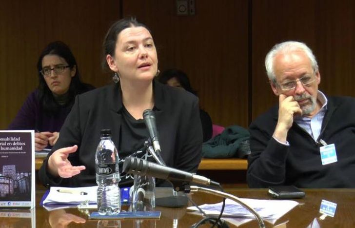 Basualdo en la presentación de Responsabilidad empresarial.
