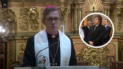 El arzobispo de Buenos Aires lanzó un fuerte mensaje frente a Javier Milei en el Tedeum del 25 de Mayo.