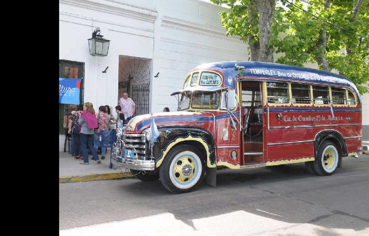 habrá tres viajes en colectivo.