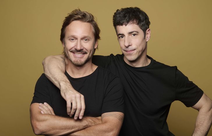 Benjamín Vicuña y Esteban Lamothe, juntos.&nbsp;