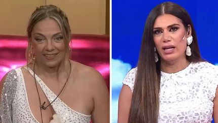 Tamara Paganini y Flor de la V, enfrentadas. Tamara Paganini y Flor de la V, enfrentadas.