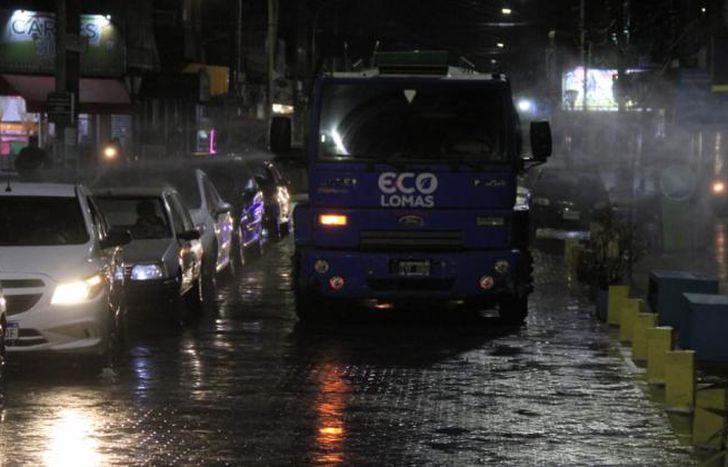 Siguen las acciones de desinfección en los barrios.
