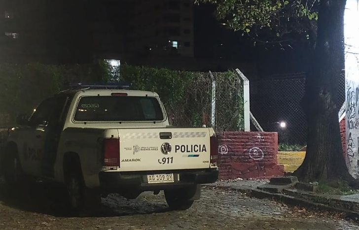 Una de las entradas al cruce de Portela-Pedernera.