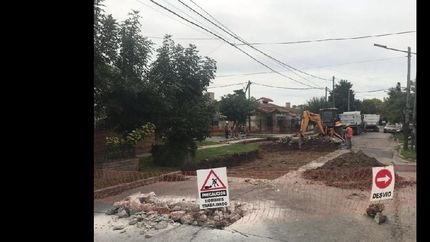 se planificaron obras en calles muy dañadas.