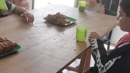 Para las meriendas de los chicos.