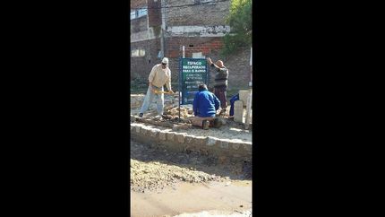 construyen una plaza donde habia un basural cronico