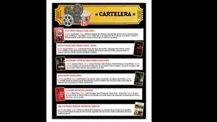 llegaron los estrenos a la pantalla grande