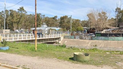 El lugar en el que había aparecido ahorcado el joven.