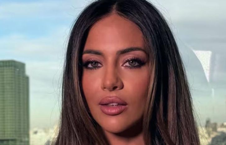 Carolina Calvagni, de viaje en Japón.