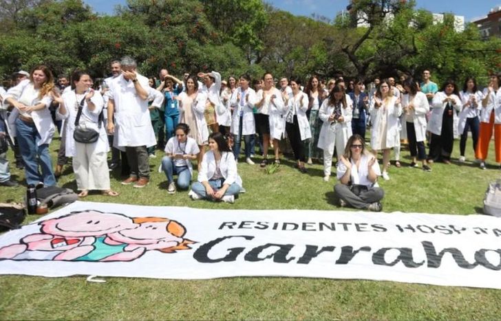 Continúa el conflicto entre el Hospital Garrahan y el Gobierno de Javier Milei.