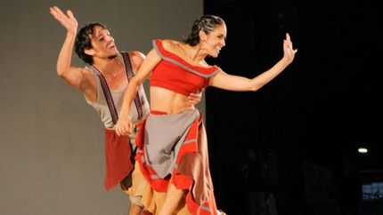 Los hermanos alcanzaron el escalón más alto del podio.