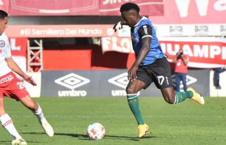 Cuero se fue expulsado a los 31 minutos del complemento.