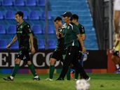 Pedro Troglio, en Banfield, vs. Real Pilar.