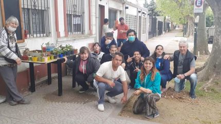 Los chicos asisten al taller de lunes a viernes de 8 a 12.30.