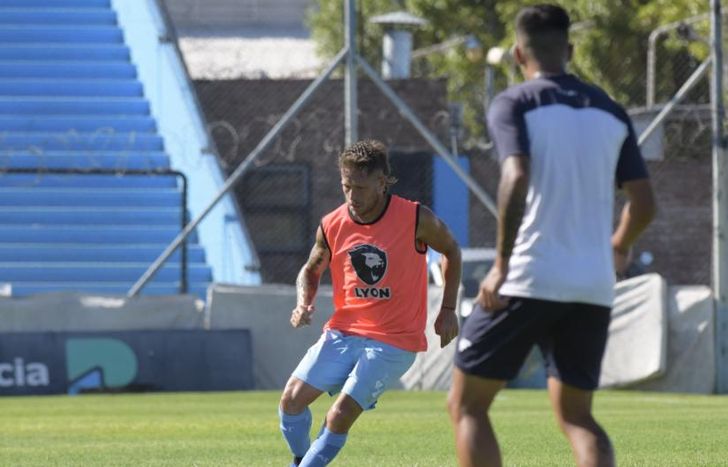 Fernando Brandán en acción.