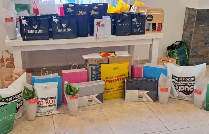 Lograron juntar alimentos que serán donados a instituciones sociales.