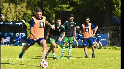 Giordana abrió el camino con un gol de penal. Giordana abrió el camino con un gol de penal.