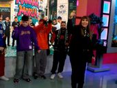 Moria Casán&nbsp; a puro rap.&nbsp;