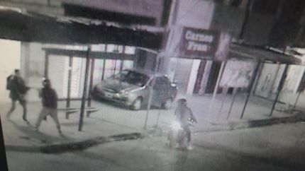 El robo fue visto desde el Centro de Monitoreo.