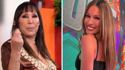 Moria Casán, picante con Pampita.&nbsp;