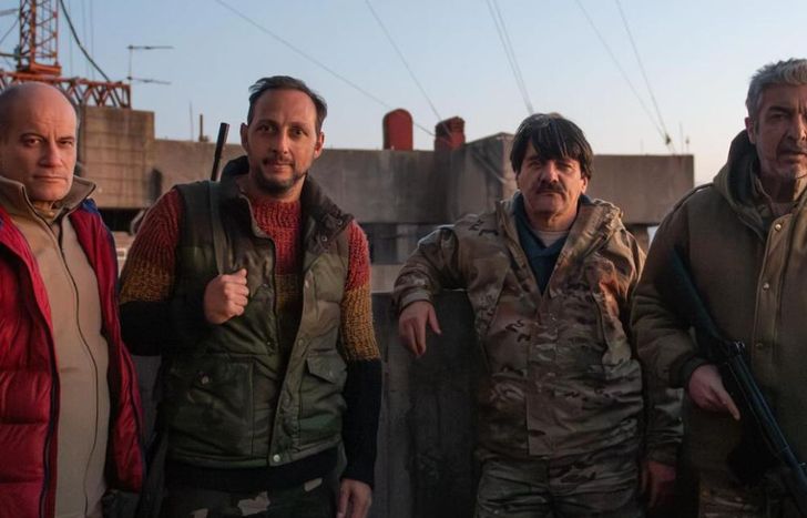 Una escena de El Eternauta.