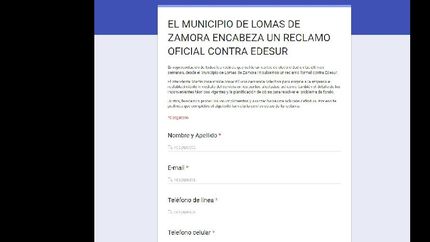 la planilla incluye distintos datos del damnificado.