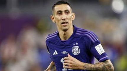 Ángel Di María está en duda para el partido ante Australia.