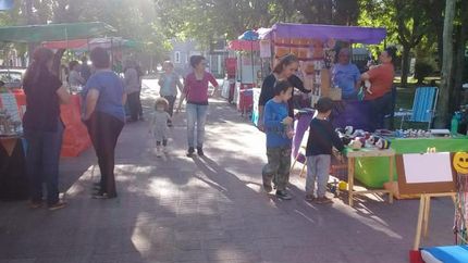 La vuelta a la Plaza San Martín.