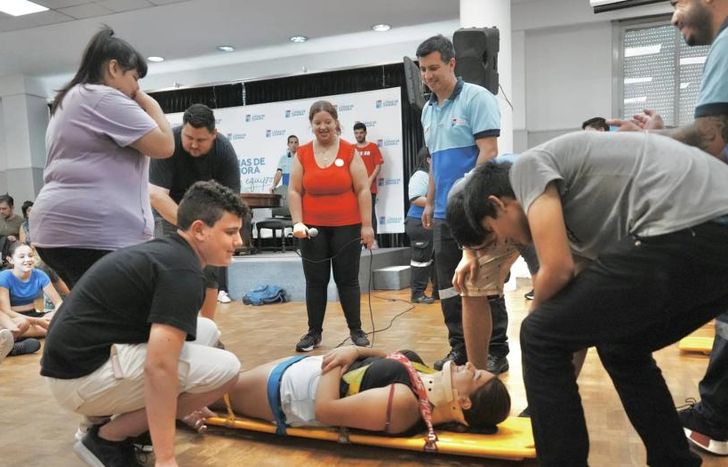 Más de 100 jóvenes participaron de la iniciativa en 2023.