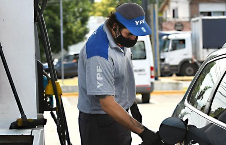 YPF aumentó un 9% el precio de los combustibles.