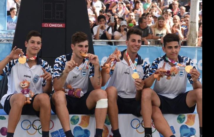 Gran logro de los chicos del básquet, que hicieron delirar Puerto Madero.