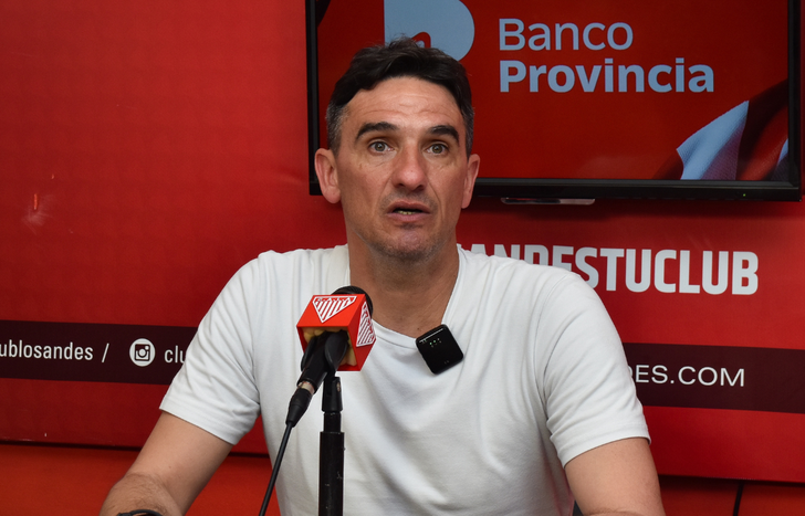 Leonardo Lemos exigió refuerzos para Los Andes.