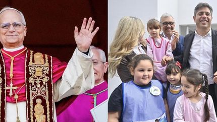 el gesto peronista de axel kicillof al papa: justicia social