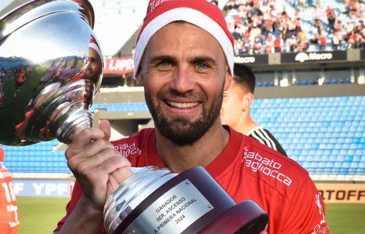 Cozzoni y su merecido premio por la recta que tuvo en Los Andes.