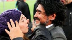 Dalma y Diego.