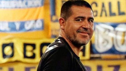 Juan Román Riquelme y un nuevo lazo con Los Andes. Juan Román Riquelme y un nuevo lazo con Los Andes.