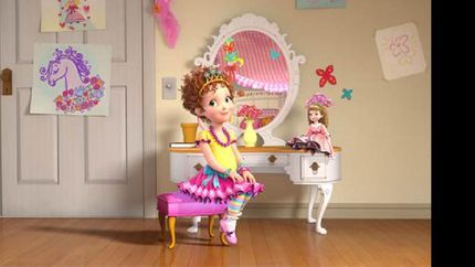 una nena con facilidades para volver lo simple sofisticado.