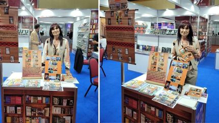 Cecilia estará presente el lunes a partir de las 15 en el stand de la Sociedad Argentina de Escritores.