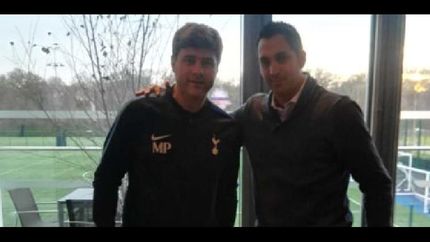 matias sartori, un periodista de avellaneda, publico un libro sobre mauricio pochettino