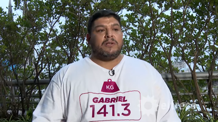 El lomense que es nuevo participante de Cuestión de Peso.&nbsp;