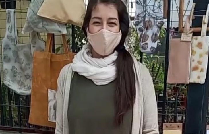 Un gran trabajo artesanal gracias a las plantas.