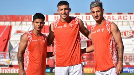 Pérez, Ferré y Maldonado, tres de los juveniles del plantel. Pérez, Ferré y Maldonado, tres de los juveniles del plantel.